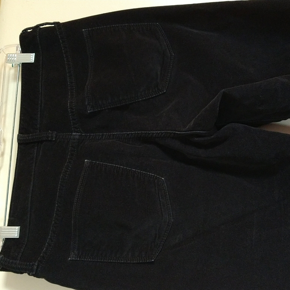 Universal Thread Black Velvet Velour High-Rise Skinny Pants Size 10/30R - Picture 8 of 17